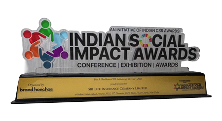 SBI Life won the Indian Social Impact Award 2025 for Best Healthcare CSR Initiative of the Year.