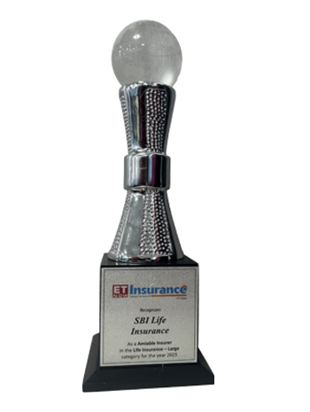 SBI Life won the Amiable Insurer – Life Insurance (Large Category) at the 12th Edition of ETNow Insurance Summit & Awards 2025.